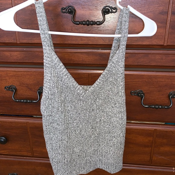 American Eagle Outfitters Tops - American Eagle Grey Tank Top American Eagle Outfitters Tops - American Eagle Grey Tank Top